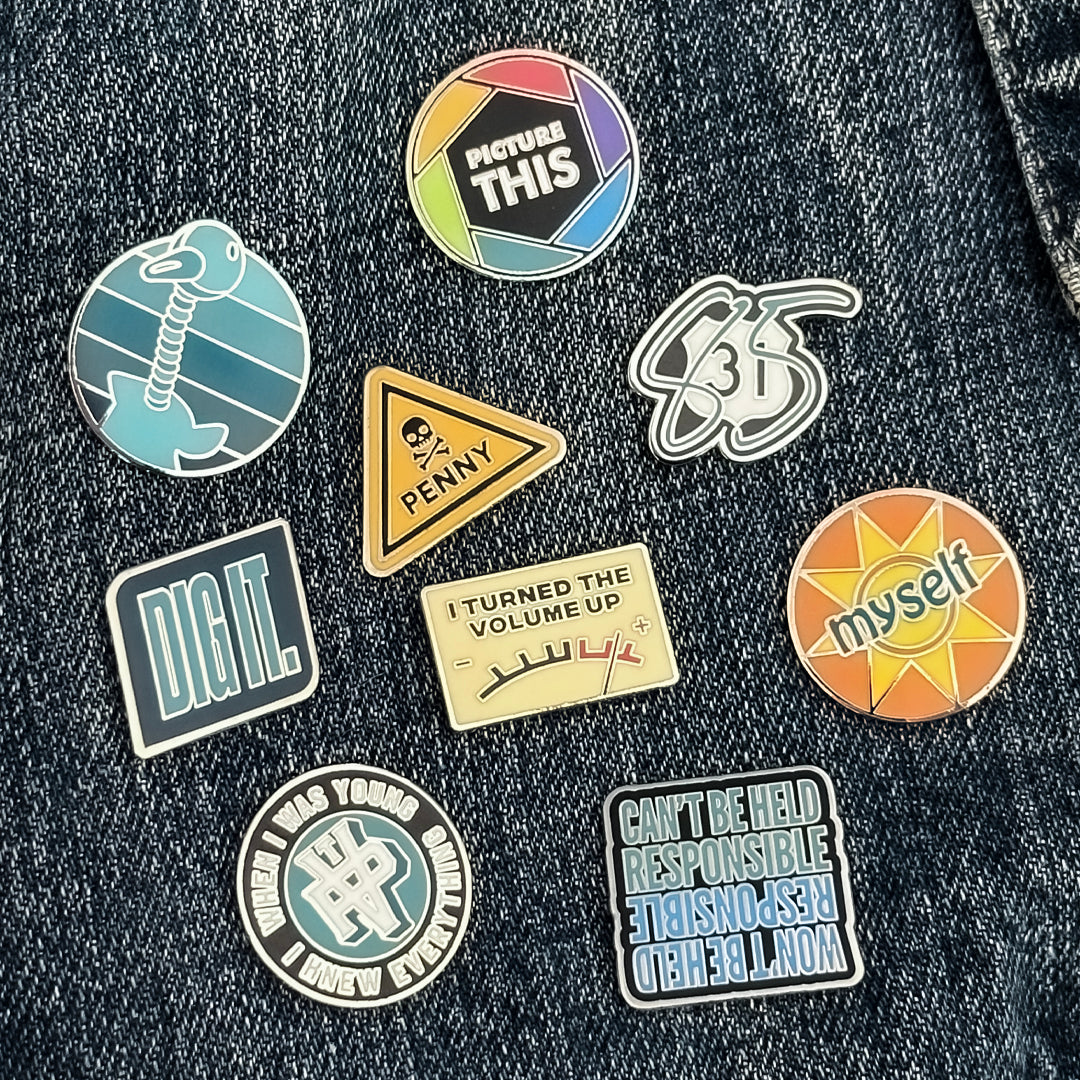 Enamel Pin — 85 on 31