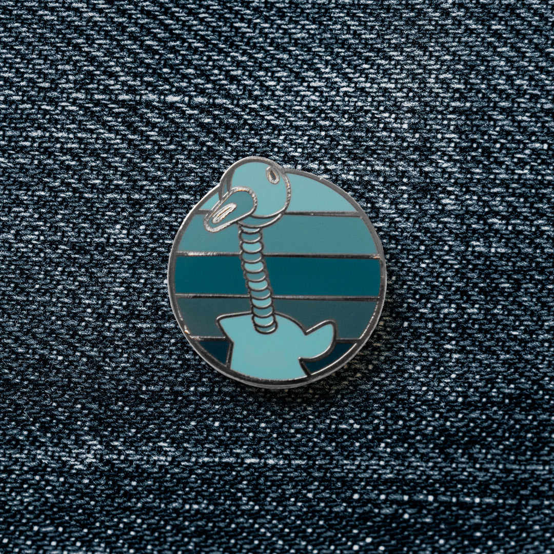 Enamel Pin — Album Bird