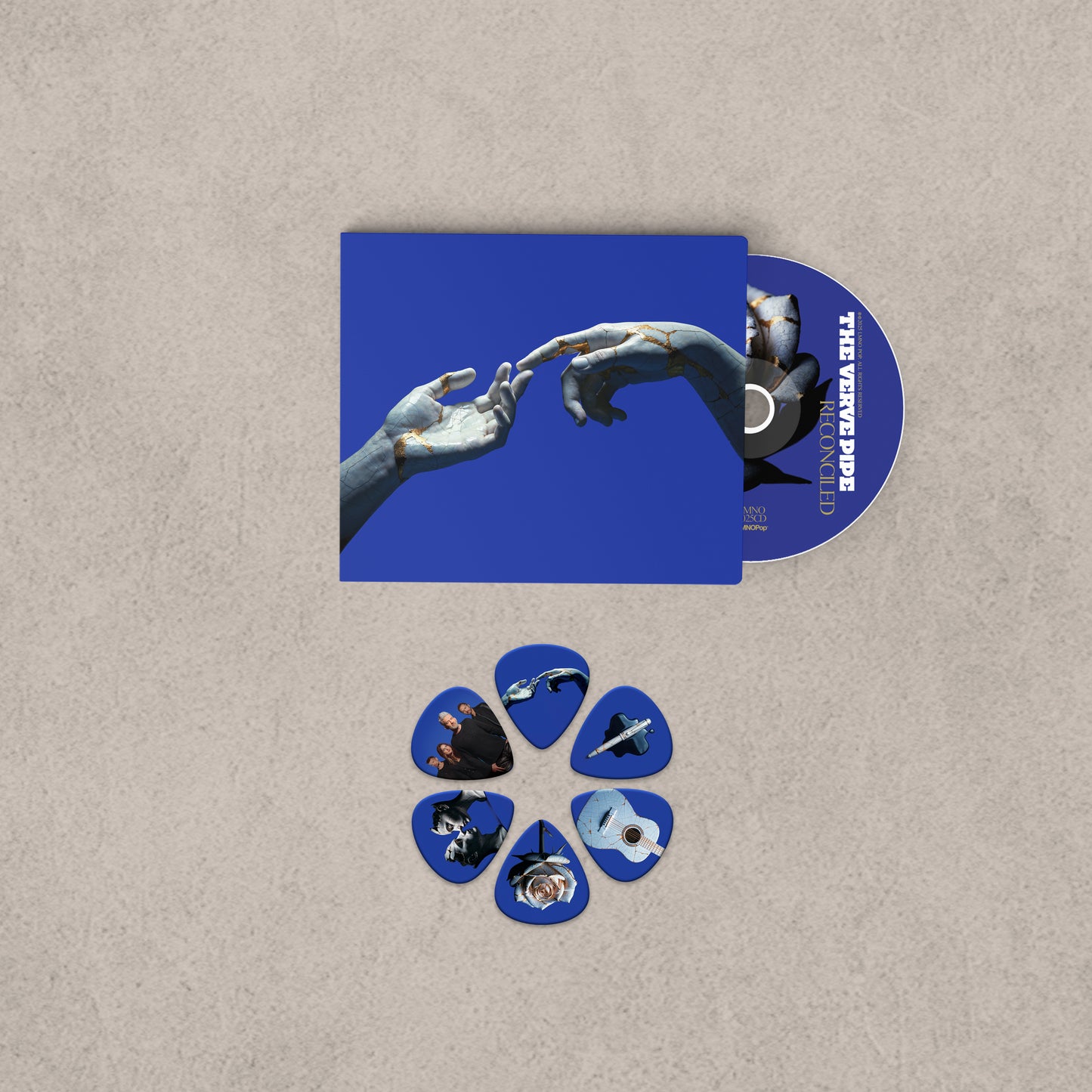 Reconciled CD + Guitar Picks Bundle