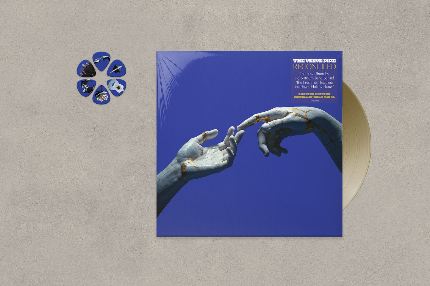 Reconciled LP + Guitar Picks Bundle