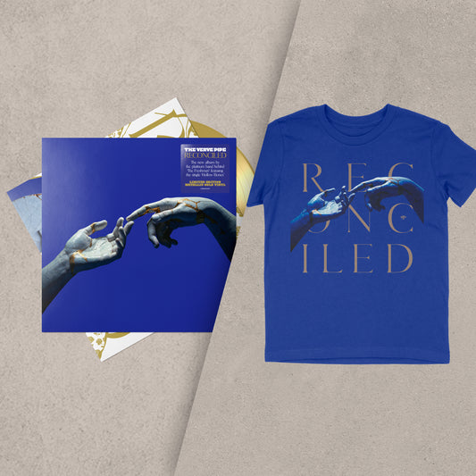 Reconciled Lyric T-Shirt + LP bundle