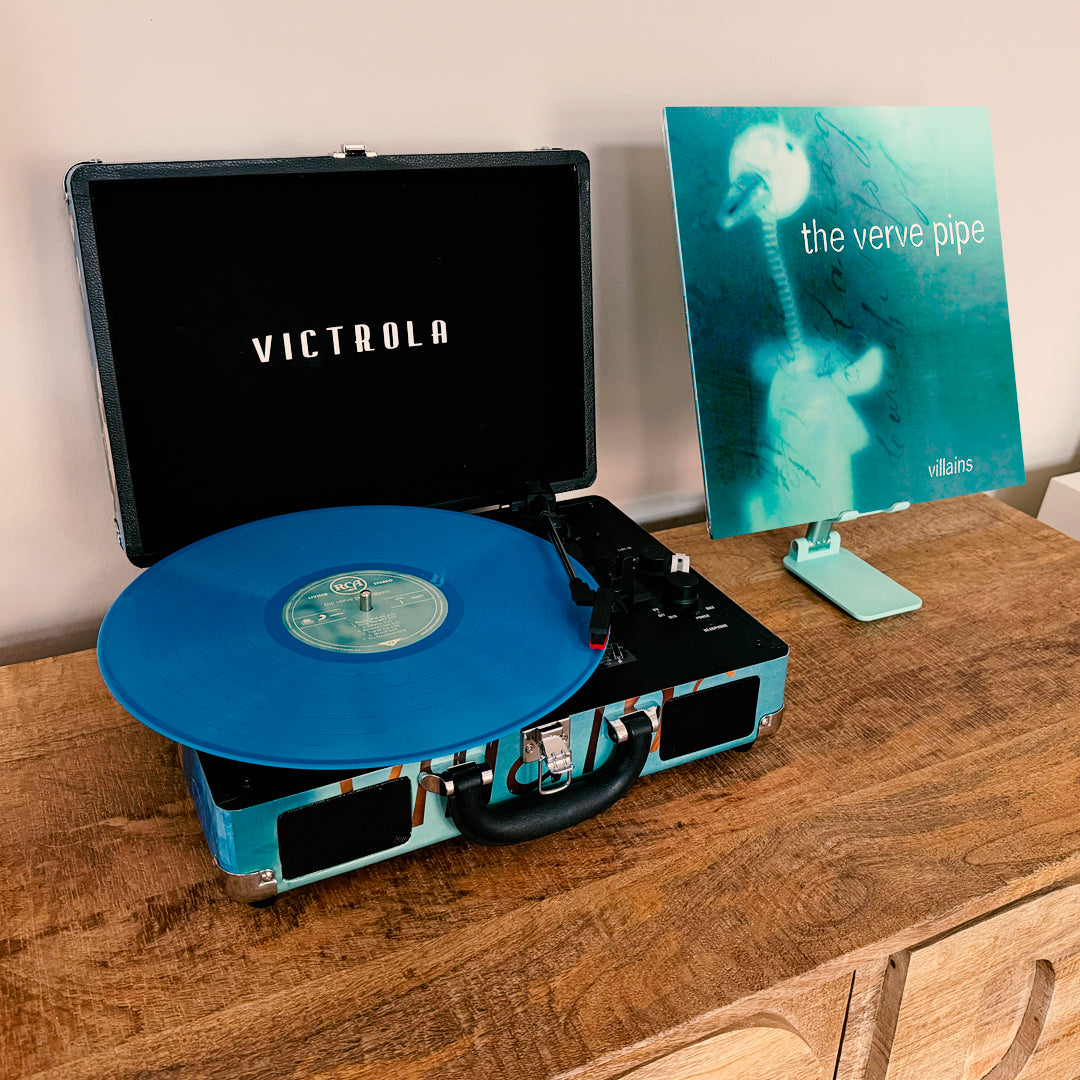 Limited Edition Villains Autographed Turntable